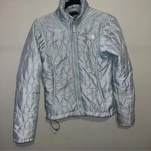Light Blue Quilted Jacket